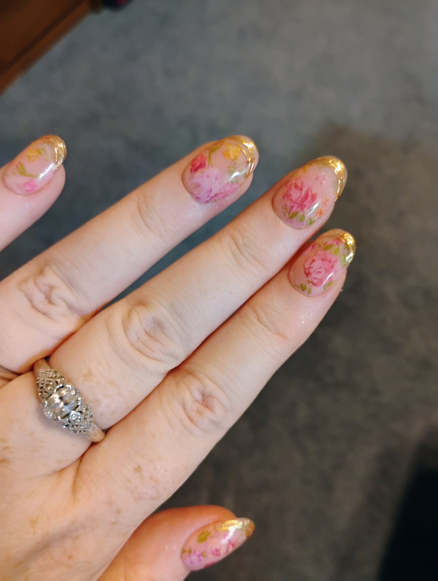 Vintage Spring Roses